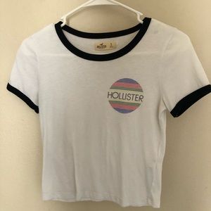 White Hollister Tee